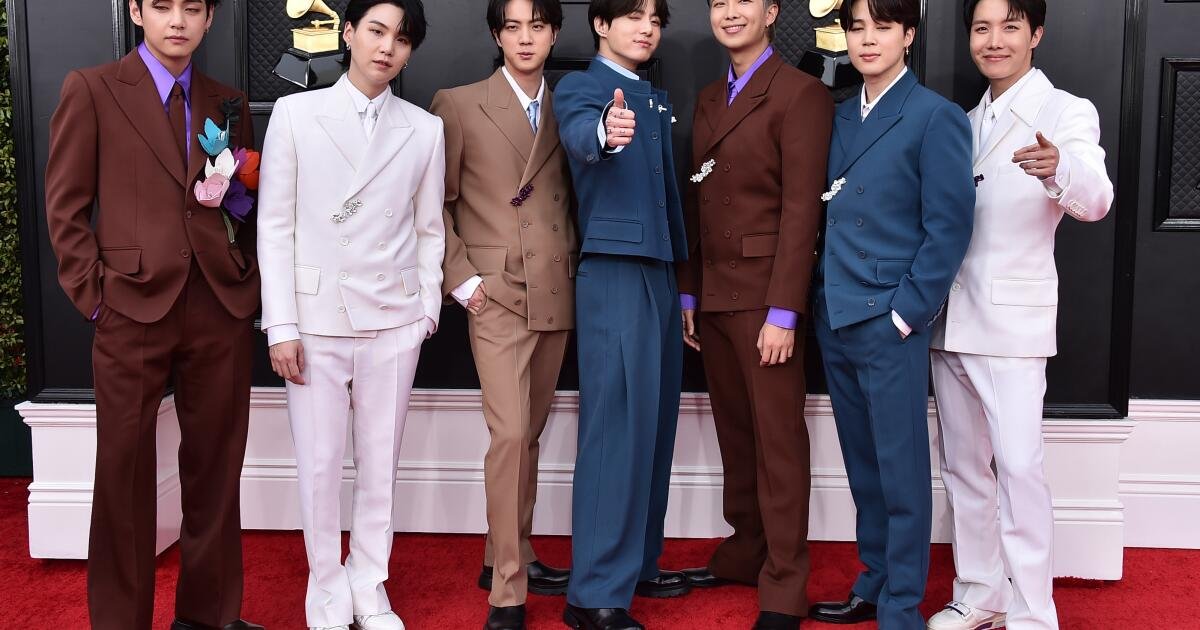 You are currently viewing BTS won’t submit music for Grammys, after new Asian music category introduced