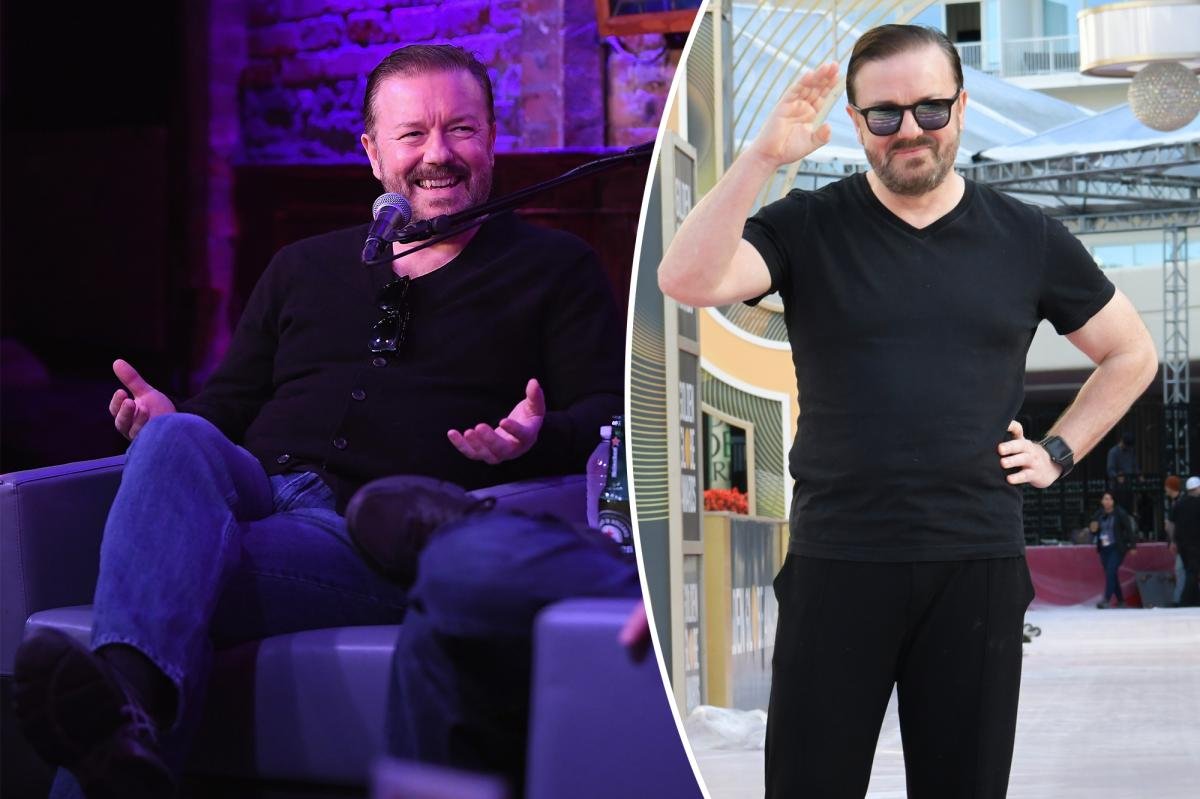 Read more about the article Ricky Gervais rejects calls to tone down comedy: ‘I don’t care if people are offended’