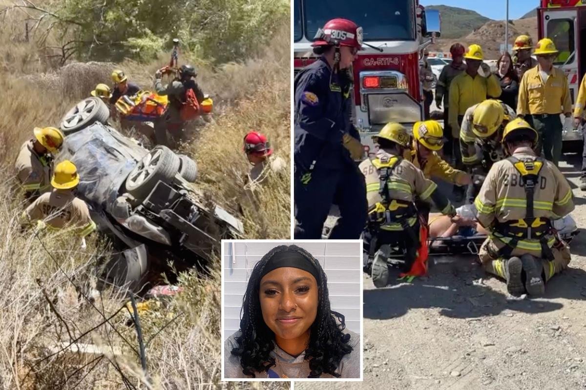 Read more about the article Heartbreak as star college athlete, 20, is killed in horrific rollover crash on California’s I-15 freeway