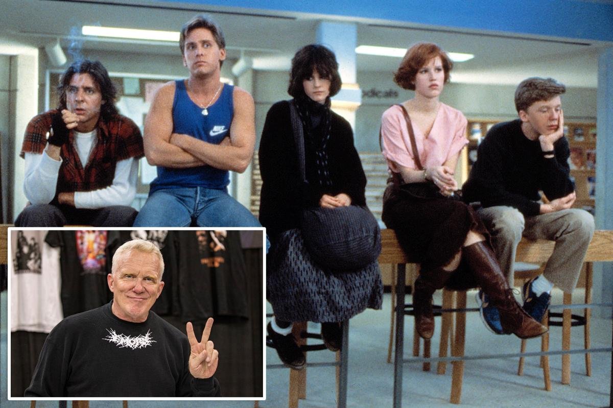 Read more about the article ‘Breakfast Club’ star Anthony Michael Hall reveals the key to surviving Hollywood after 51 years