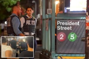 Read more about the article Teen shot in chest during robbery on NYC subway platform