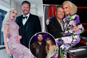Read more about the article Did Gwen Stefani and Blake Shelton celebrate their 5-year anniversary at Taylor Swift and Travis Kelce’s wedding? Fans think so