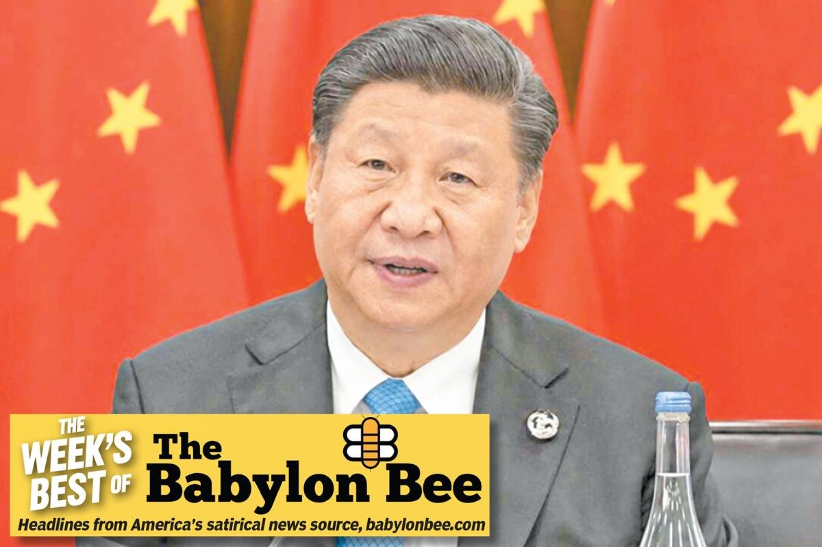 Read more about the article Best of the Babylon Bee: President Xi boasts that China ‘would never rig an election’ after winning with 100 percent of vote