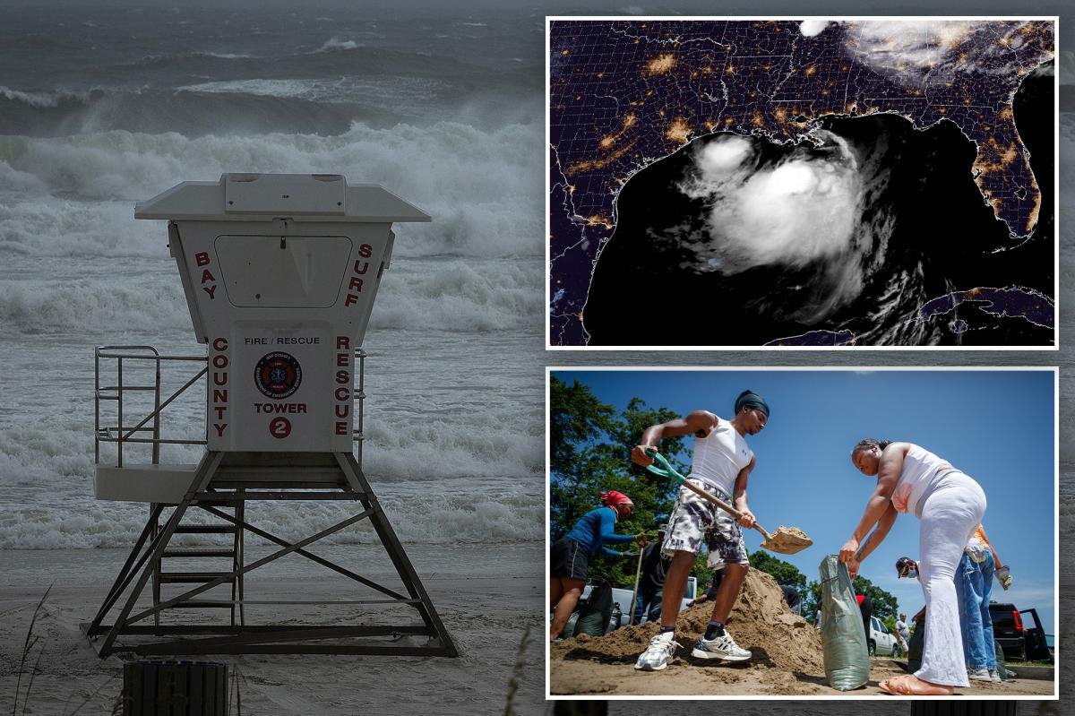 Read more about the article Beaches closed as Tropical Storm Bertha approaches Gulf Coast