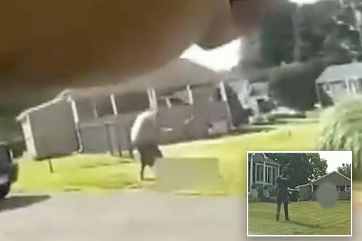 Read more about the article Horrifying bodycam footage shows Connecticut son beating dad to death with baseball bat outside home before cops shoot him