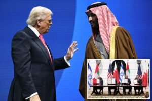 Read more about the article Trump says Saudi Arabia nuclear deal ‘totally subject’ to Riyadh joining Abraham Accords, normalizing Israel ties