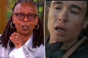 Read more about the article Whoopi Goldberg slams transphobic criticism of Elliot Page’s ‘The Odyssey’ casting: ‘Don’t go see the damn movie’