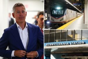 Read more about the article Sean Duffy urges Congress to âdirect Amtrak to rename New York Penn Stationâ as part of transit hubâs $8 billion overhaul