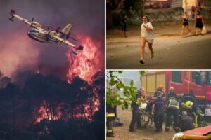 Read more about the article Spain declares emergency as fires force thousands of evacuations in France
