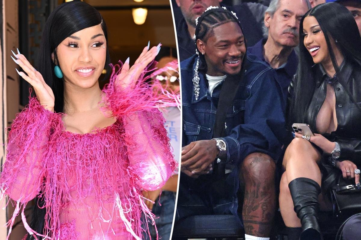 You are currently viewing Cardi B claps back at fans urging her to stay single after Stefon Diggs split: This ‘p—y needs love’