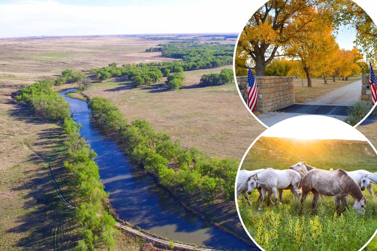 Read more about the article Sprawling $128M ranch stretching across 2 states sells days after listing
