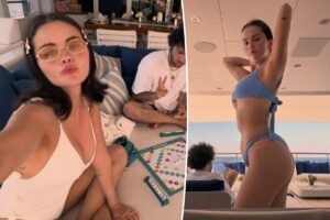 Read more about the article Selena Gomez celebrated her birthday in a blue bikini with Benny Blanco