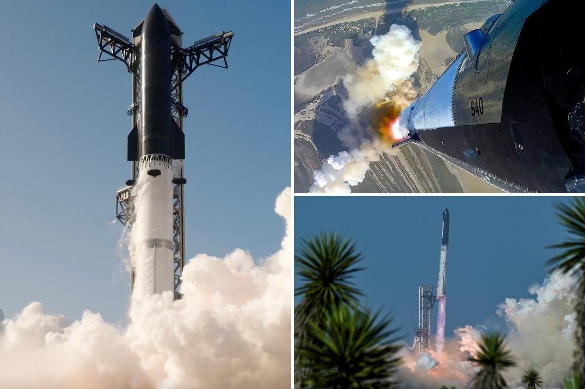 You are currently viewing SpaceX launches mammoth Starship on another test flight — this time with most advanced Starlinks