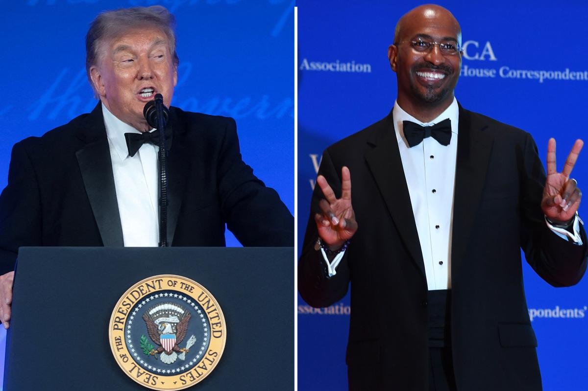 You are currently viewing Van Jones gives Trump credit for attending WHCA dinner before blasting his speech as ‘mean and small’
