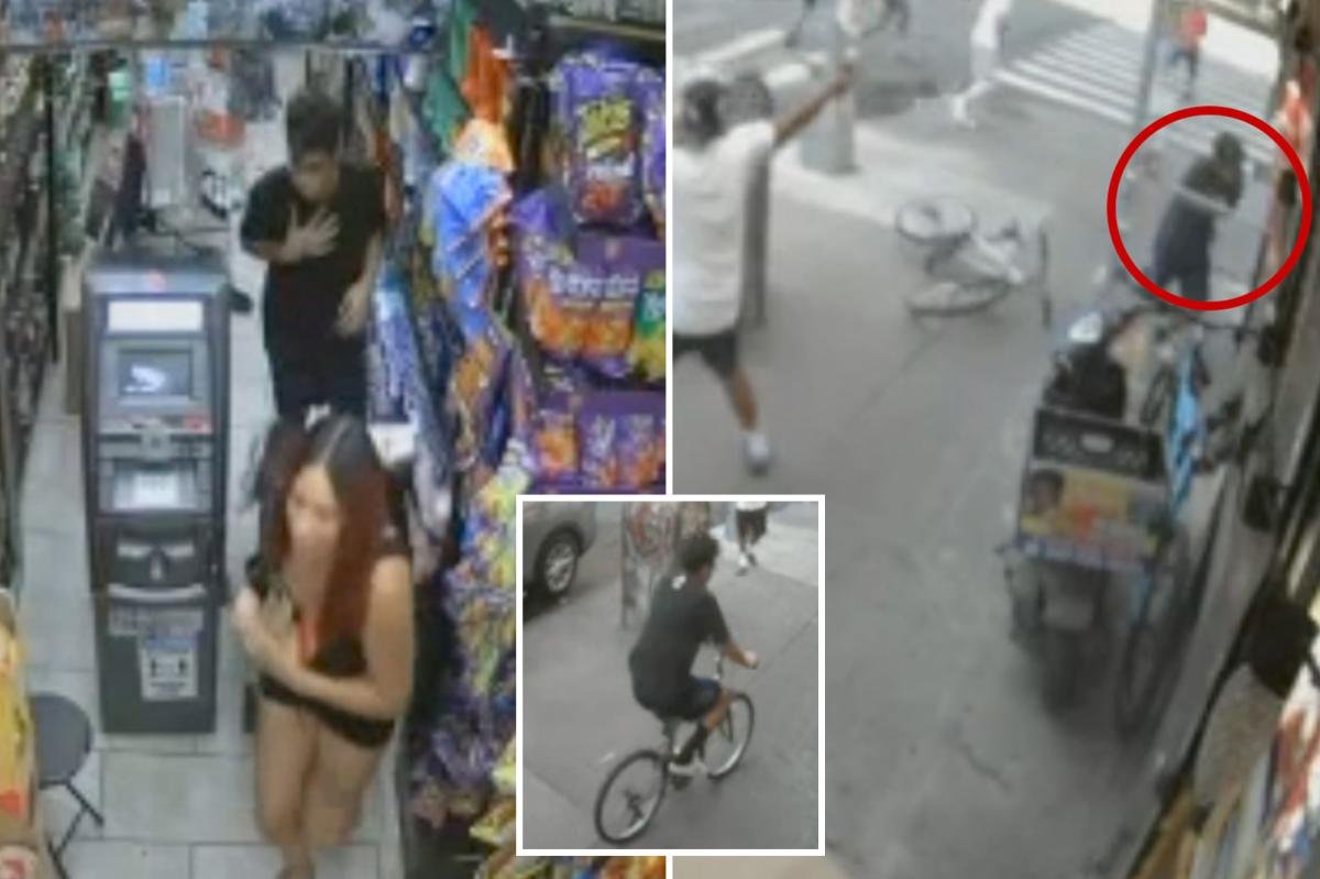 You are currently viewing Cop’s son, 12, ID’d after being shot dead in NYC as harrowing video shows victim running into bodega clutching his chest