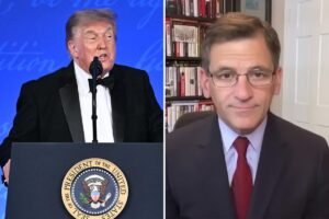 Read more about the article Top NYT journo calls on reporters to ‘rethink’ White House Correspondents Dinner after Trump dares to clap back