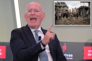 Read more about the article Ex-European Union boss branded ‘antisemitic’ after claiming right-wing Israelis think ‘exactly’ like Nazis