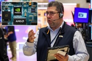 Read more about the article Nasdaq slumps on worsening chipmaker rout as AI bubble, China competition concerns mount