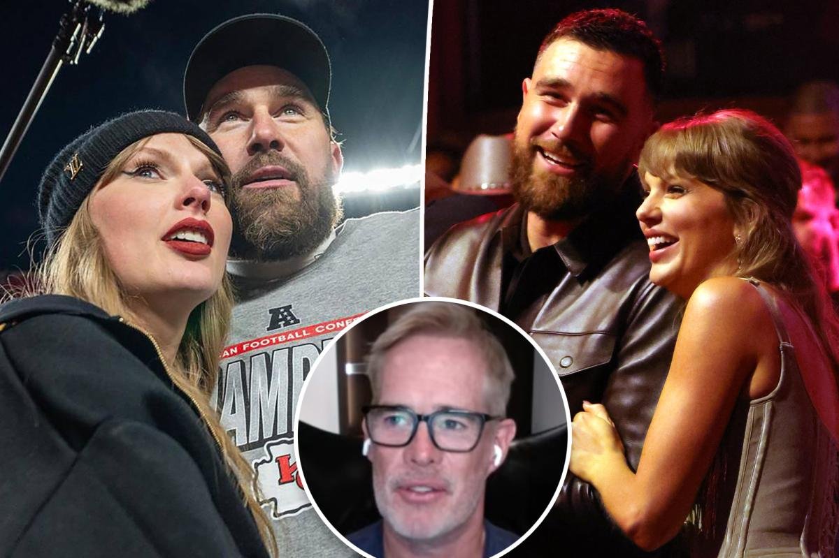 Read more about the article Travis Kelce’s reaction to seeing Taylor Swift walk down the aisle revealed