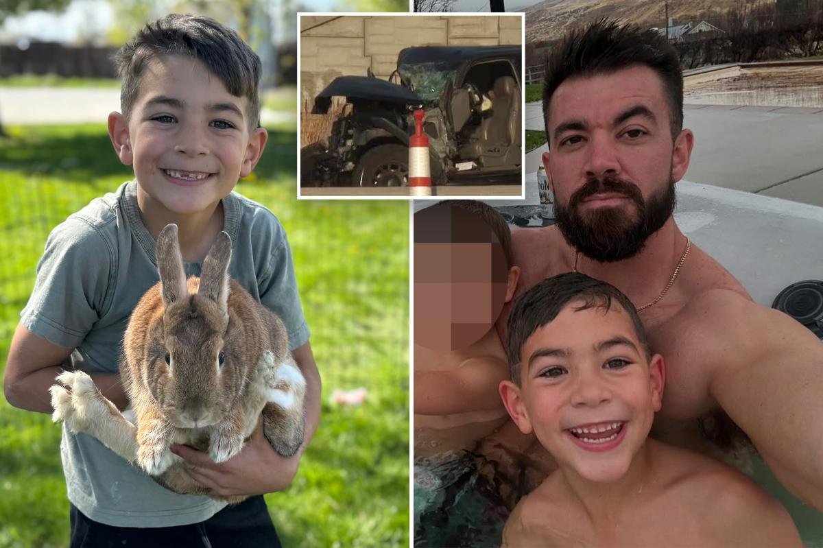 You are currently viewing Idaho dad was allegedly drafting Instagram story, texting, browsing Amazon before car crash that killed his son, 7: court docs