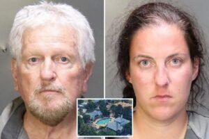 Read more about the article Woman, 32, accused of having pool sex with elderly man in front of kids — and her lover’s wild excuse
