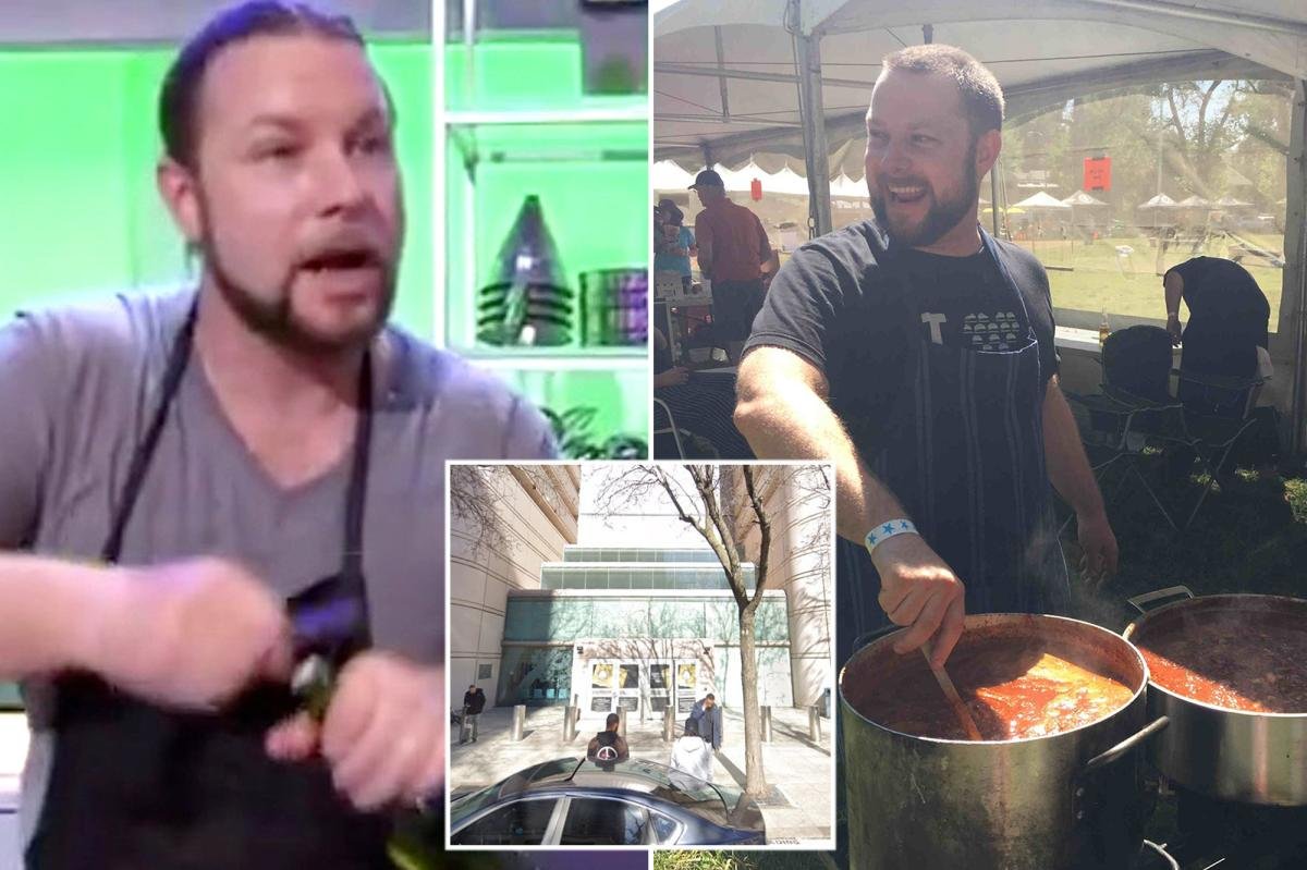 You are currently viewing Celeb chef Adam Pecha who worked with Anthony Bourdain locked up for domestic violence