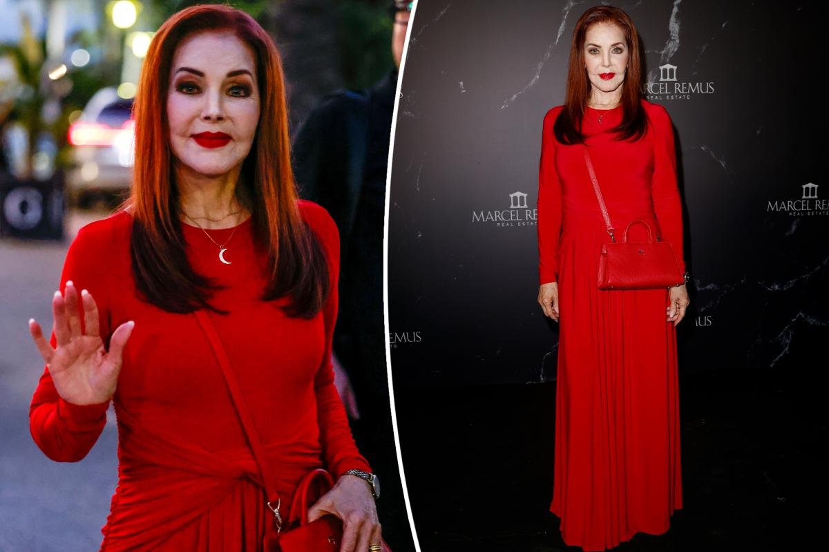 You are currently viewing Priscilla Presley, 81, is ageless in head-to-toe red at Mallorca event