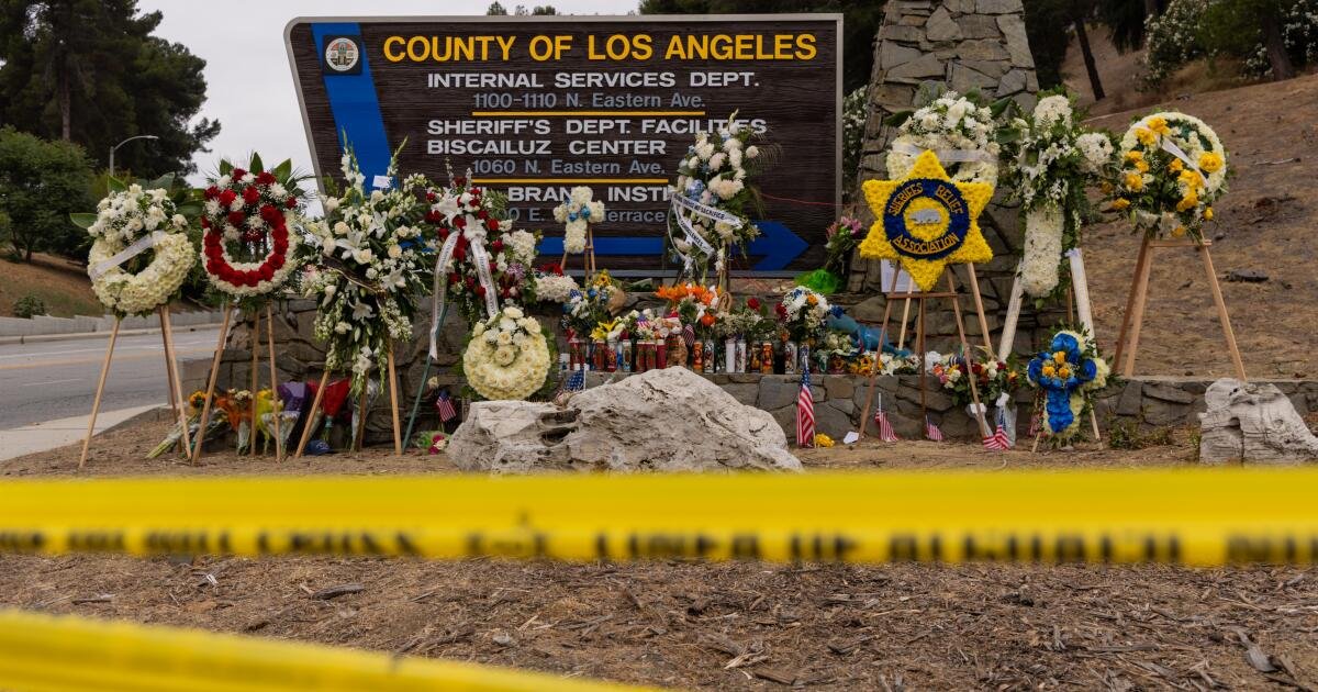 Read more about the article Widow of L.A. County sheriff’s deputy killed in grenade blast files wrongful death lawsuit