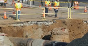 Read more about the article ‘Significant progress’ made on ruptured WeHo water main. Sunset Strip remains closed