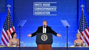 Read more about the article Trump’s first White House Correspondents Dinner as president: What you missed