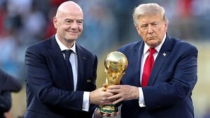 Read more about the article IOC won’t investigate Infantino over Trump’s Balogun red card call