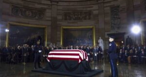 Read more about the article In a day of tributes, Lindsey Graham is remembered as a tireless Washington mainstay