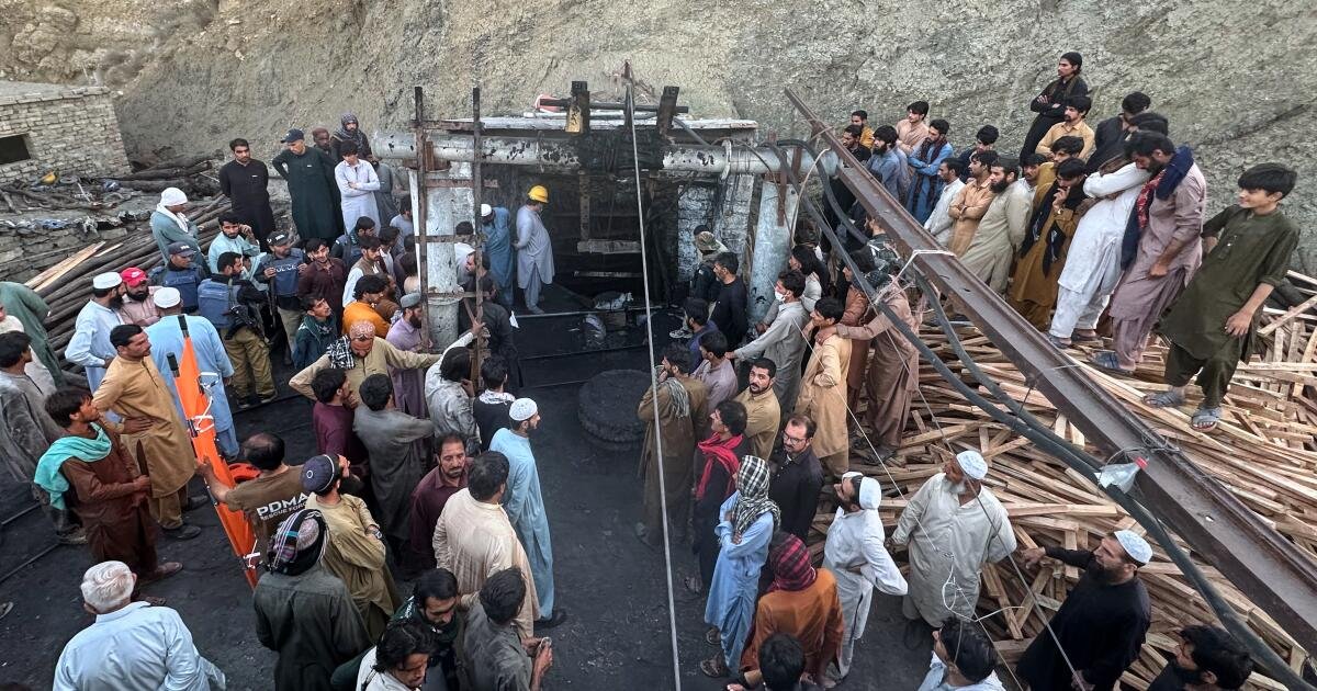 Read more about the article Coal mine blast in Pakistan kills at least 11 miners and traps 31 others