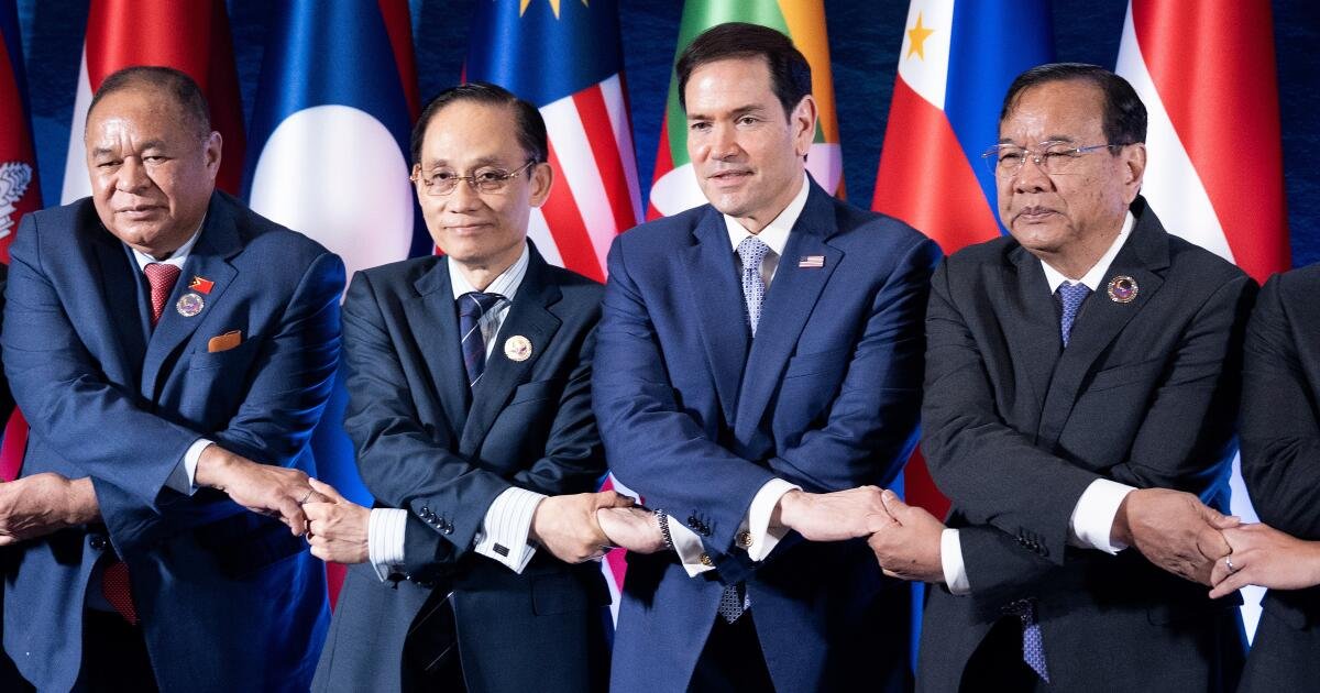 Read more about the article Iran’s demands over Strait of Hormuz would set a dangerous precedent, Rubio warns