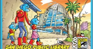 Read more about the article Comic-Con library card honors San Diego libraries as a place for everyone — even space aliens