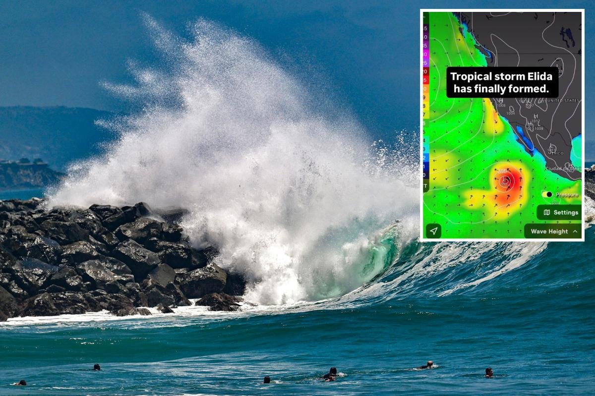 Read more about the article SoCal hit with life threatening waves as tropical storms churn in Pacific