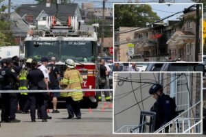 Read more about the article Cops fatally shoot maniac armed with shotgun outside NYC house — then find 2 dead inside: sources