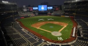 Read more about the article Dodgers game Saturday against Yankees is postponed because of rain