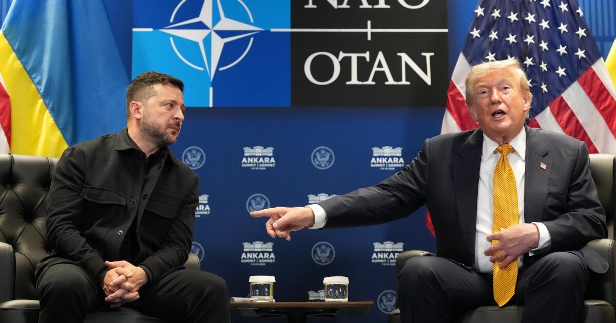 You are currently viewing Zelensky has a ‘good meeting’ with Trump at the White House as he seeks more cooperation with U.S.