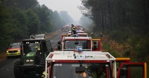 Read more about the article France and Spain battle wildfires as more than 250,000 people are forced to flee homes