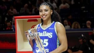 Read more about the article Azzi Fudd wins WNBA All-Star 3-point contest as first rookie ever
