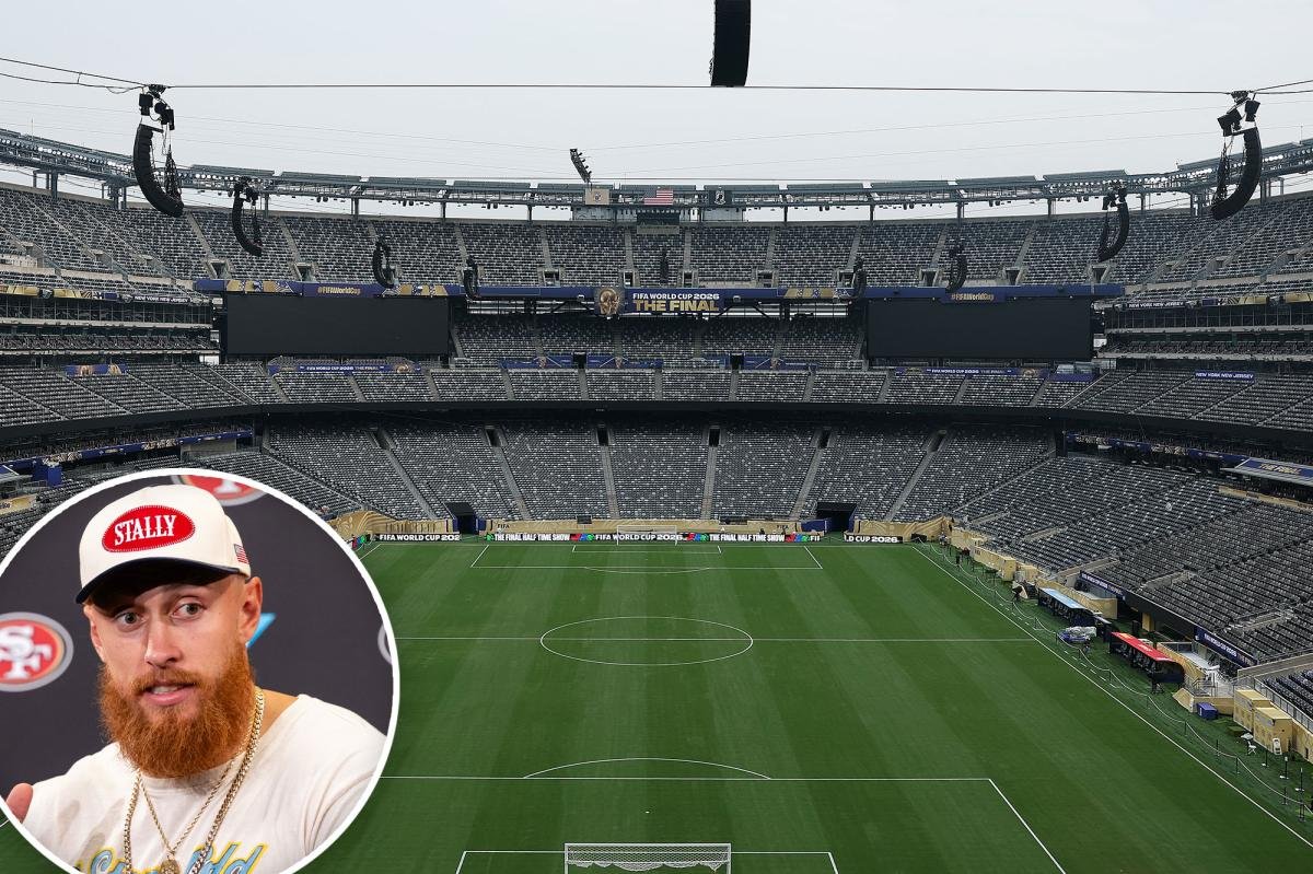 Read more about the article George Kittle blasts NFL for World Cup surface at stadium