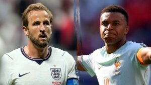 Read more about the article Mbappé chases Golden Boot vs Messi in France vs England third-place game