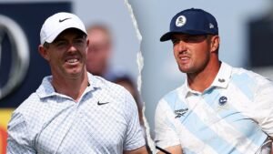 Read more about the article McIlroy slams DeChambeau at The Open for holding tournament hostage