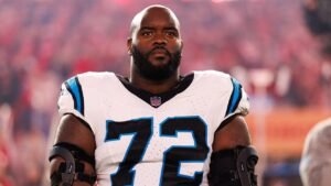 Read more about the article Taylor Moton diagnosed with blood clot in lung, misses Panthers camp