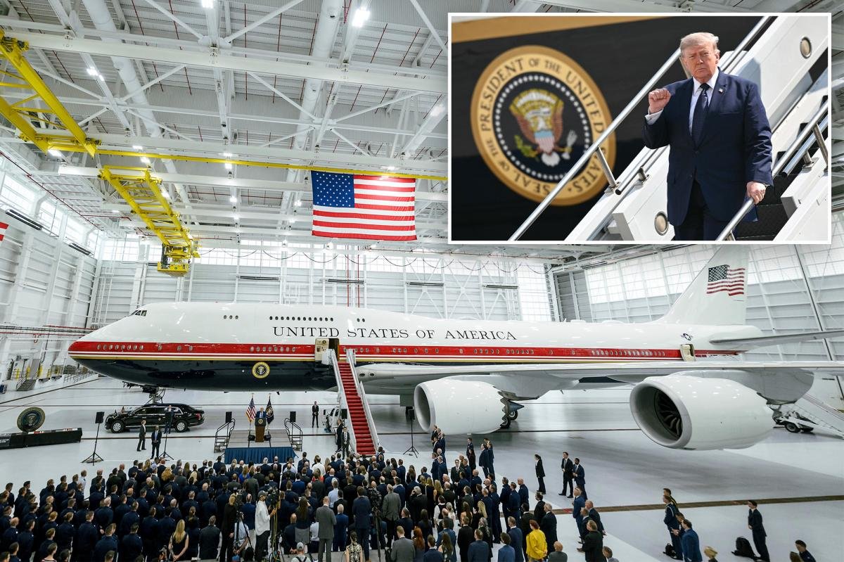 Read more about the article Trump says new Qatar-donated Air Force One to go out of service to ‘max out’ defenses