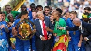 Read more about the article Will Trump appear at the World Cup final?