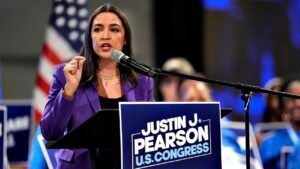 Read more about the article AOC accused of fake accent at a Memphis rally, compared to Harris
