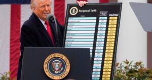 Read more about the article Trump to impose double-digit tariffs on dozens of countries