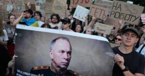 Read more about the article Ukraine’s Zelenskyy fires his military chief after protests and names a new one
